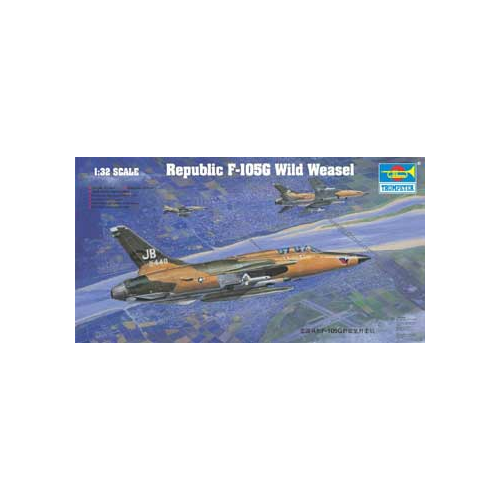 Trumpeter 1/32 U. S. Republic F-105G Wild Weasel