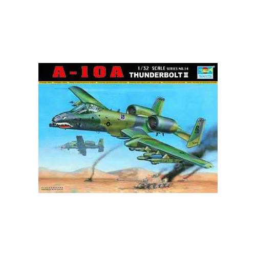 Trumpeter 1/32 US A-10A Thunderbolt II Plastic Model Kit [02214]