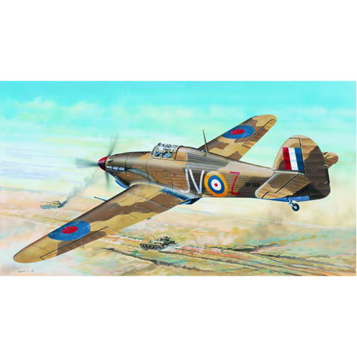 Trumpeter 1/24 Hawker Hurricane IID Trop