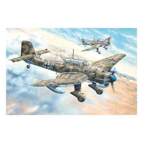 Trumpeter 1/24 Junkers Ju-87R Stuka Plastic Model Kit