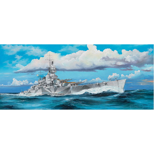 Trumpeter 1/350 Italian Navy Battleship RN Vittorio Veneto 1940 Plastic Model Kit