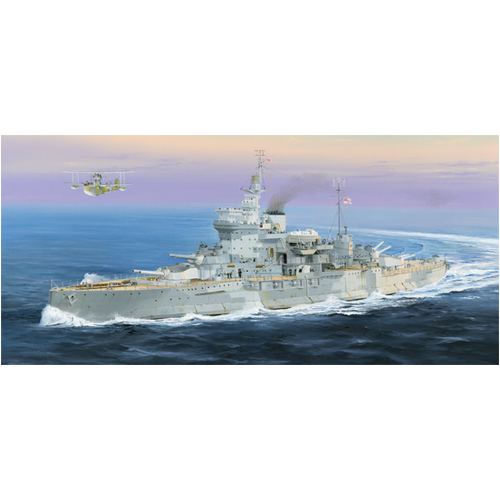 Trumpeter 1/350 Battleship HMS Warspite Plastic Model Kit [05325]