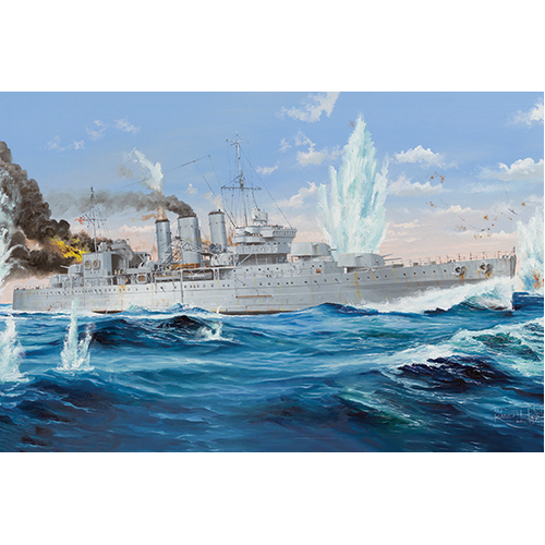 Trumpeter 1/350 HMS Cornwall Plastic Model Kit