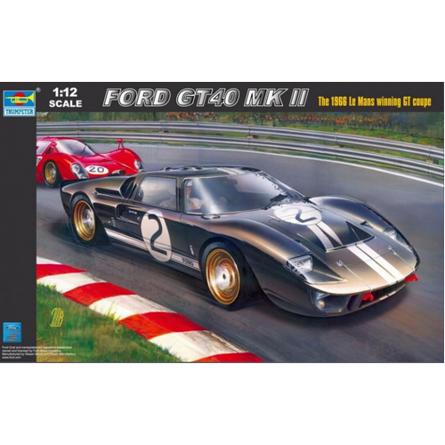 Trumpeter 1/12 Ford GT40 Mk II Race Car