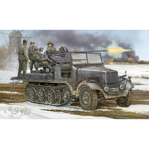 Trumpeter 1/35 German Sd.Kfz.6/2 3.7cm Flak 37 auf Selbstfahrlafette