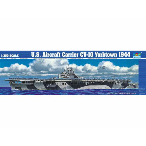 Trumpeter 1/350 U.S. CV-10 Yorktown 1944 Plastic Model Kit [05603]