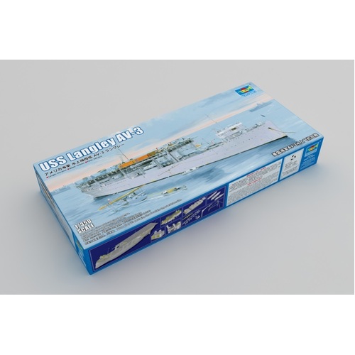 Trumpeter 1/350 USS Langley AV-3 Plastic Model Kit [05632]