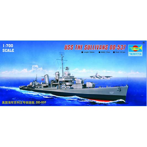 Trumpeter 1/700 USS THE SULLIVANS DD-537