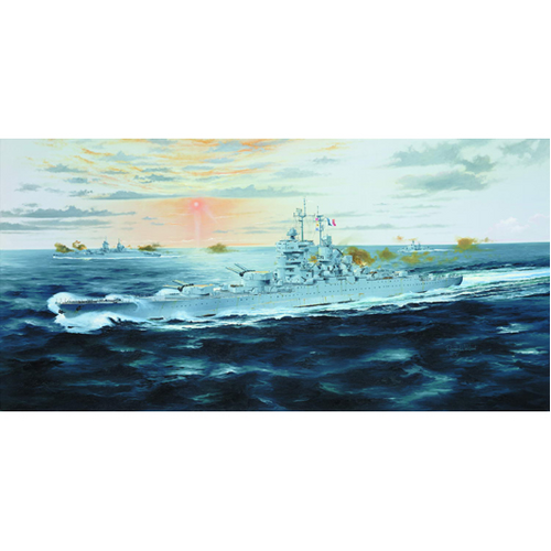 Trumpeter 1/700 French Battleship Jean Bart 1950