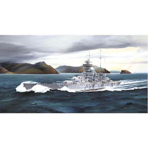 Trumpeter 1/700 German cruiser Prinz Eugen 1942 Plastic Model Kit [05766]