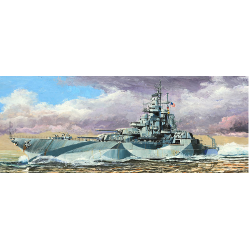 Trumpeter 1/700 USS West Virginia BB-48 1945