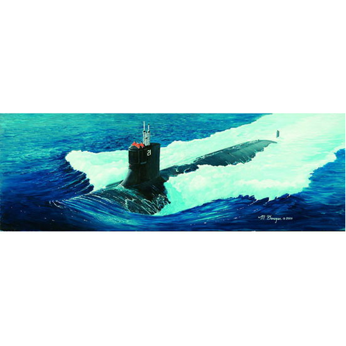 Trumpeter 1/144 Submarine - USS SSN-21 Sea wolf Plastic Model Kit [05904]