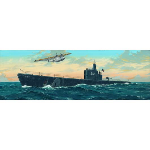 Trumpeter 1/144 Submarine - USS GATO SS-212 1941 Plastic Model Kit [05905]