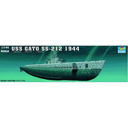 Trumpeter 1/144 Submarine - USS GATO SS-212 1944