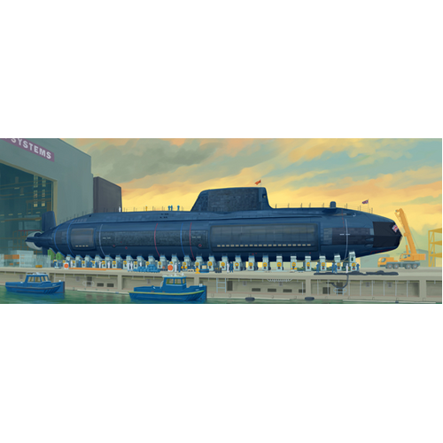 Trumpeter 1/144 HMS Astute Plastic Model Kit [05909]