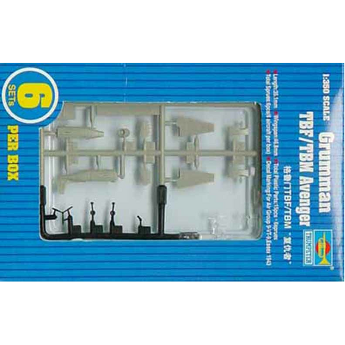 Trumpeter 1/350 Tbf/Tbm Avenger (6pcs./box)