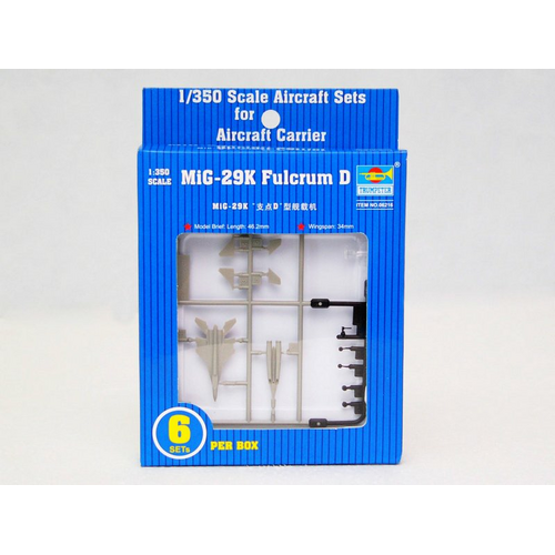 Trumpeter 1/350 MiG-29K Fulcrum D (6pcs. per box)