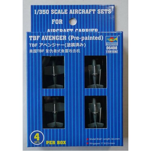 Trumpeter 1/350 TBF AVENGER (Pre-painted) Plastic Model Kit