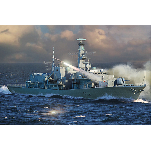 Trumpeter 1/700 HMS TYPE 23 Frigate – Monmouth (F235) Plastic Model Kit [06722]