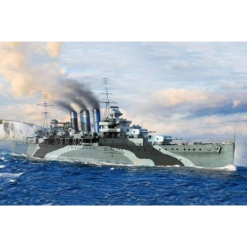 Trumpeter 1/700 HMS Kent Plastic Model Kit [06735]