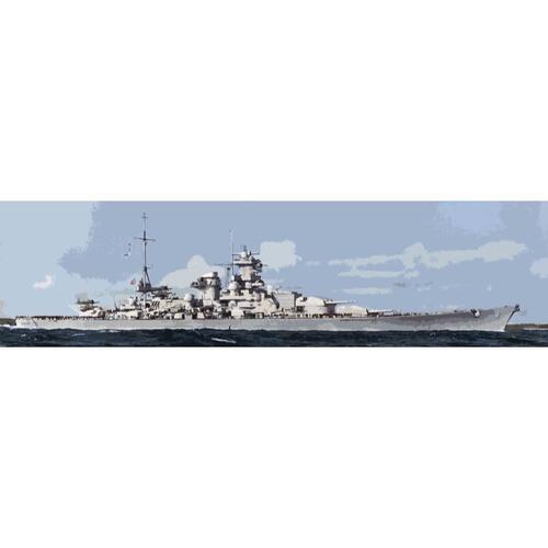 Trumpeter 1/700 German Scharnhorst Battleship Plastic Model Kit