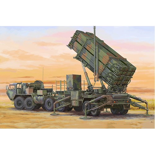 Trumpeter 1/72 M983 HEMTT & M901 Launching Station of MIM-104F (PAC-3) Plastic Model Kit [07157]