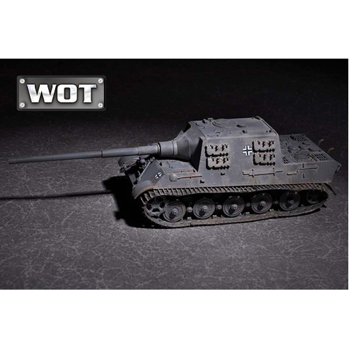 Trumpeter 1/72 German JagdTiger with 128mm pal 44L-61 Plastic Model Kit