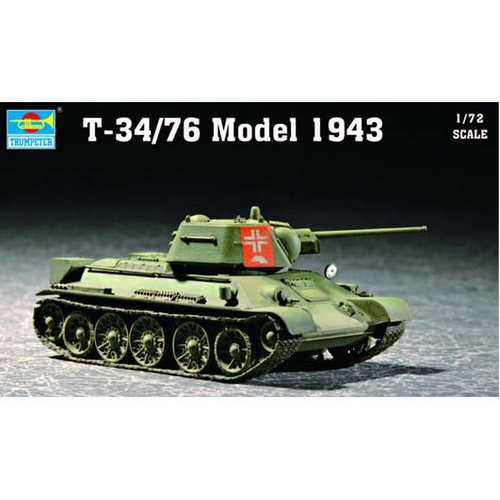 Trumpeter 1/72 Soviet T-34/76 MOD.1943