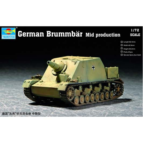 Trumpeter 1/72 German Brummbar Mid production