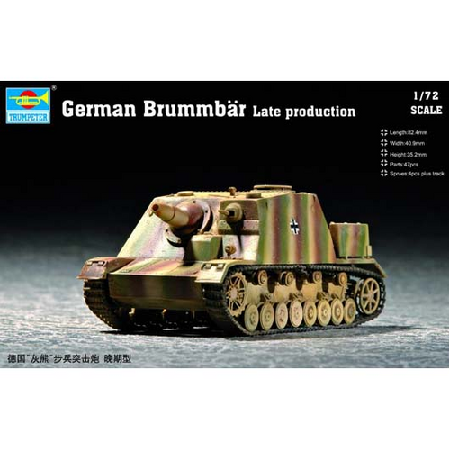 Trumpeter 1/72 German Brummbar Late production