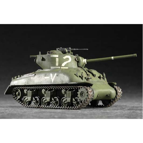 Trumpeter 1/72 M4A1 (76) W TANK Plastic Model Kit [07222]