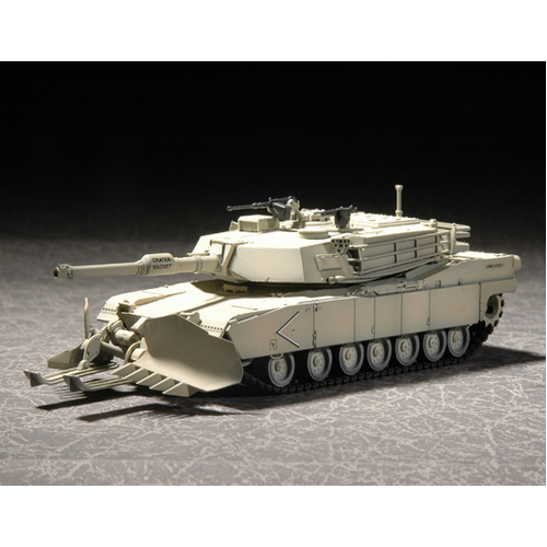 Trumpeter 1/72 M1A1 with Mine Clearing Blade System