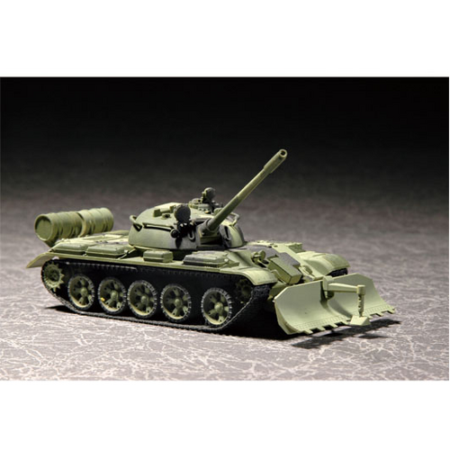 Trumpeter 1/72 Russian T-55 with BTU-55