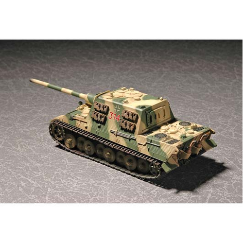 Trumpeter 1/72 German Sd.Kfz 186 Jgdtiger (Porsche gear) w Zimmerit