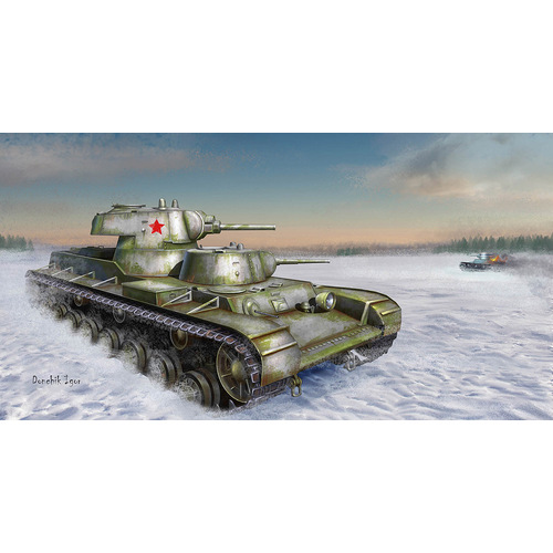 Trumpeter 1/35 Soviet SMK Heavy Tank Plastic Model Kit