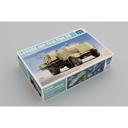 Trumpeter 1/35 L4500A mit 2cm Flak 38 Plastic Model Kit