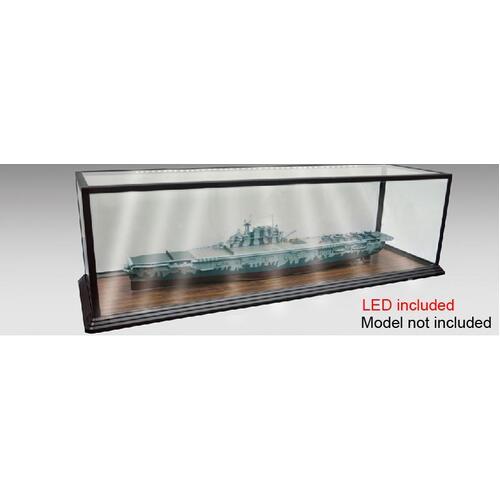 Trumpeter Glass Showcase with LED - Length: 1.5m