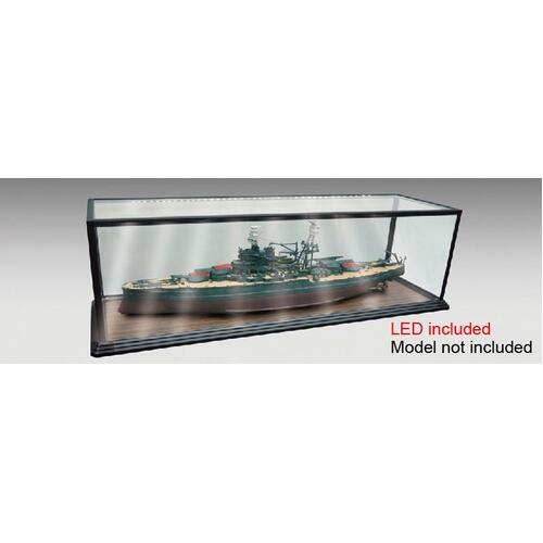 Trumpeter Glass Showcase with LED - Length: 1.0m