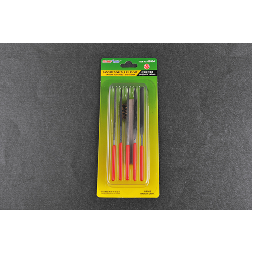 Trumpeter Assorted needle files set (Middle-Toothed) - f3x140mm