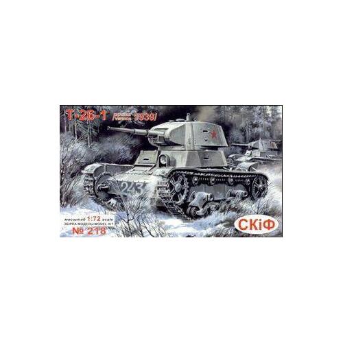 UM-MT 1/72 LIGHT TANK T-26-1 wz.1939 . Plastic Model Kit