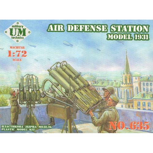 UM-MT 1/72 Air defense station model 1931 Plastic Model Kit