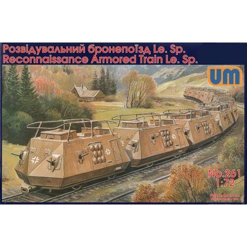 Unimodels 1/72 Heavy antiaircraft car S.Sp Plastic Model Kit