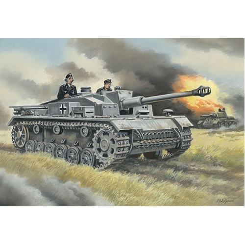 Unimodels 1/72 Sturmgeschutz 40 Ausf F/8 Plastic Model Kit