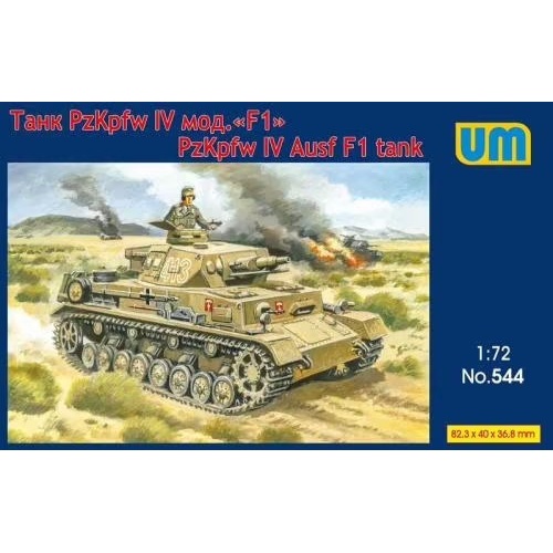 Unimodels 1/48 Tank Panzer IV Ausf F1 Plastic Model Kit