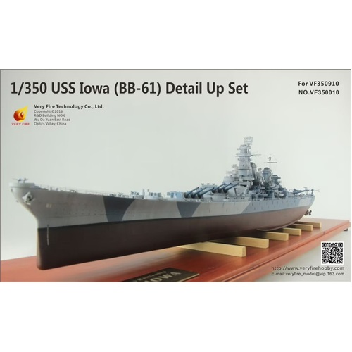 Very Fire 1/350 USS Iowa Detail Up Set (For Very Fire VF350910)