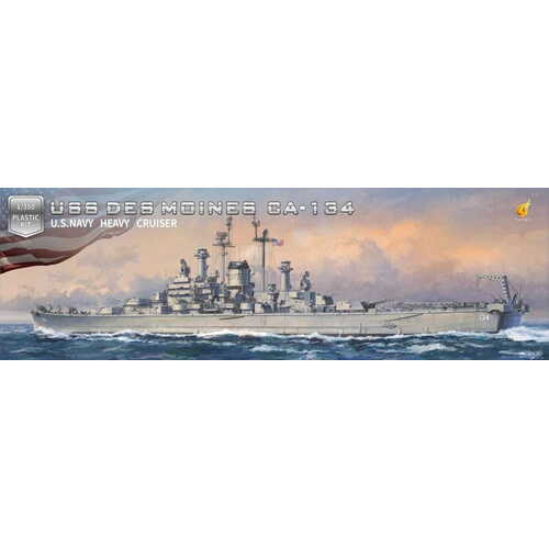 Very Fire 1/350 USS Des Moines (Deluxe Edition) Plastic Model Kit