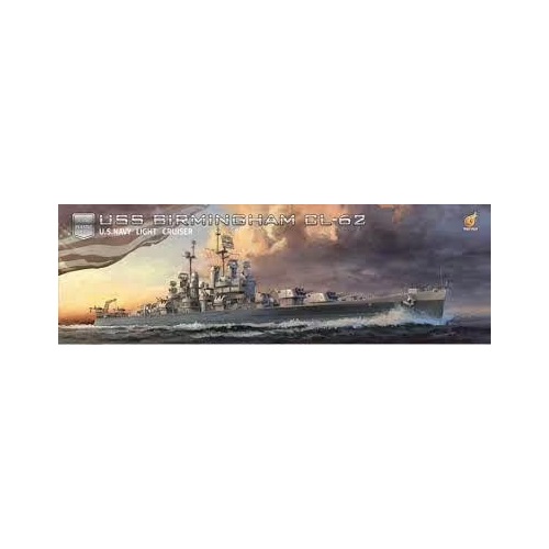 Very Fire 1/350 USS Birmingham CL-62 light cruiser Plastic Model Kit