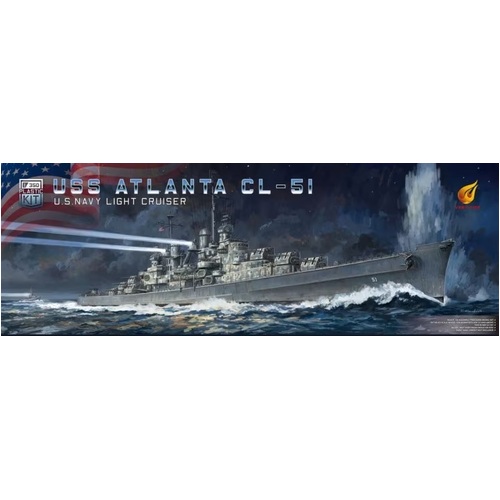 Very Fire 1/350 USS Atlanta Plastic Model Kit