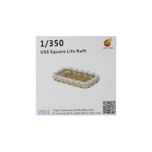 Very Fire 1/350 USS Life Square Rafts (30 sets)