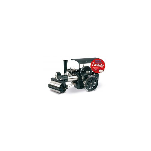 Wilesco D 368 Steam Roller black/nickel